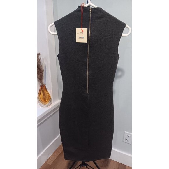 Tags Still On Small Rolla Coster  Womens Dress Gray Zip Up Tank Dress - Picture 3 of 9